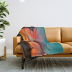 Joshua Tree Parc National Throw Blanket Gallery Image 1