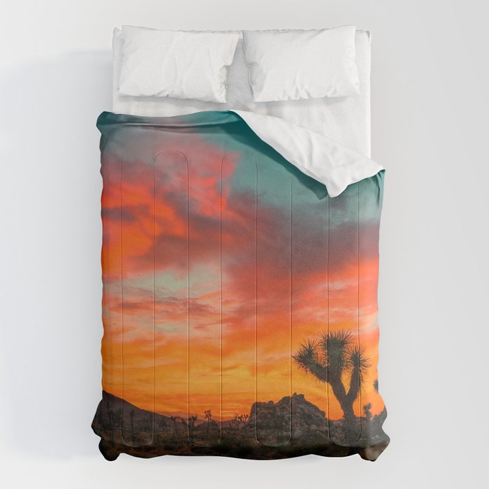 Joshua Tree Parc National Comforter Gallery Image 6