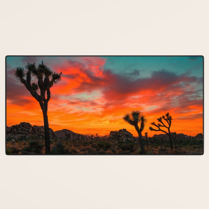 Joshua Tree Parc National Desk Mat Gallery Image 3