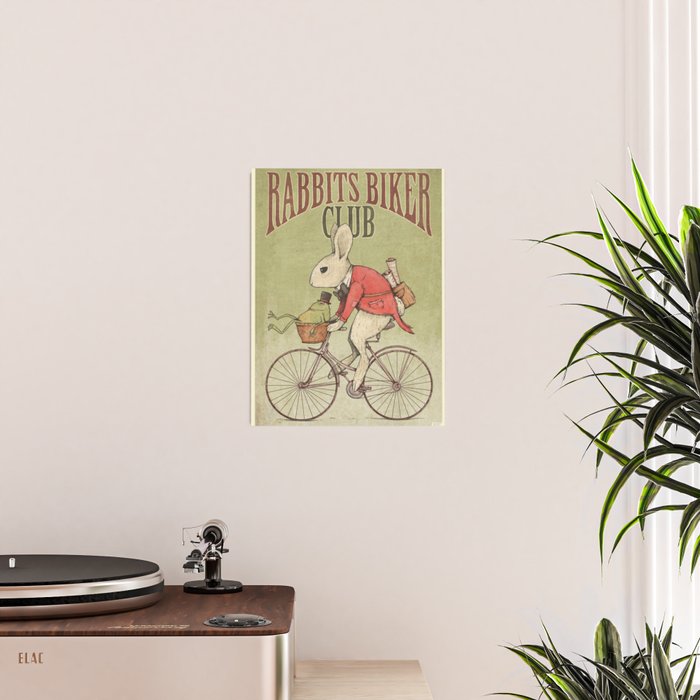 Rabbits Biker Club Poster Gallery Image 2