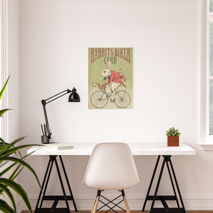 Rabbits Biker Club Poster Gallery Image 2