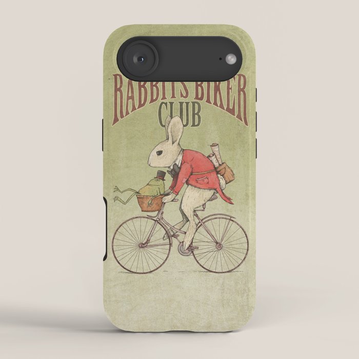 Rabbits Biker Club iPhone Case Gallery Image 2