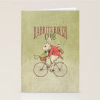 Rabbits Biker Club Stationery Card Gallery Image 2