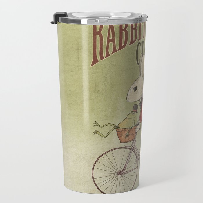 Rabbits Biker Club Travel Mug Gallery Image 3