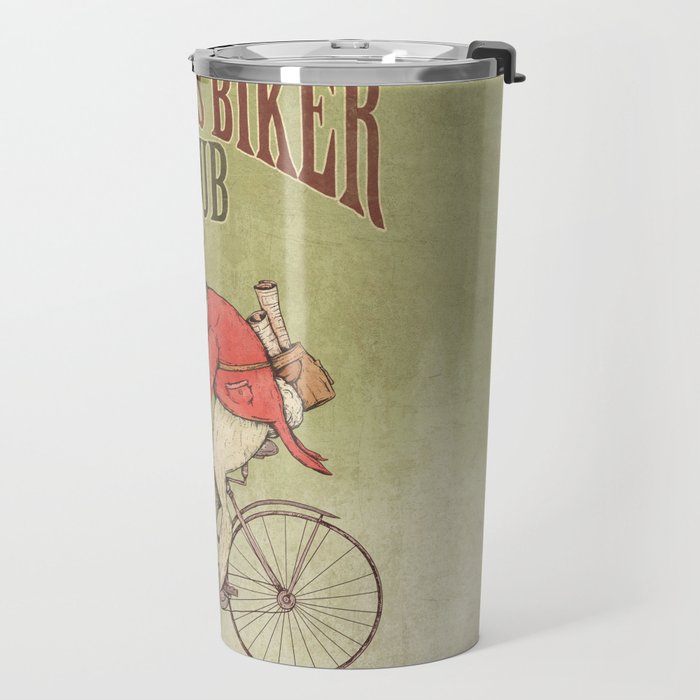 Rabbits Biker Club Travel Mug Gallery Image 2