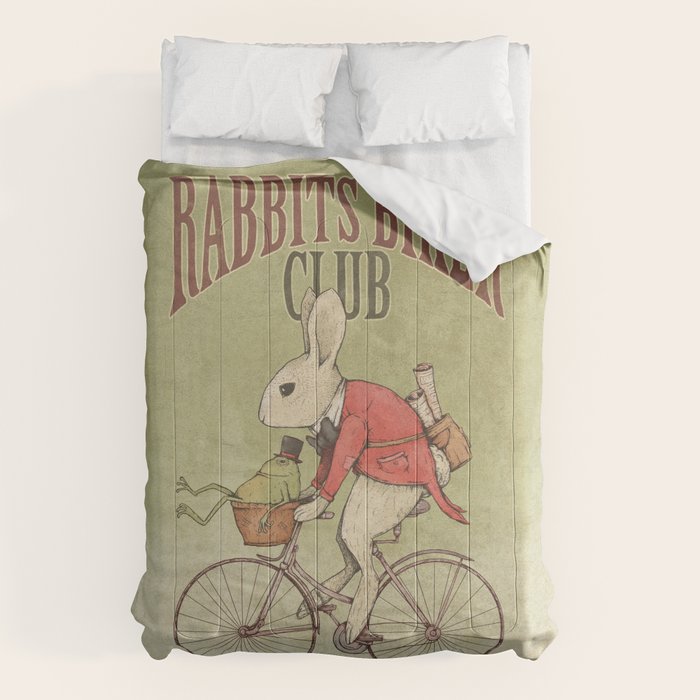 Rabbits Biker Club Comforter Gallery Image 6