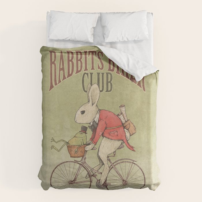 Rabbits Biker Club Duvet Cover Gallery Image 6