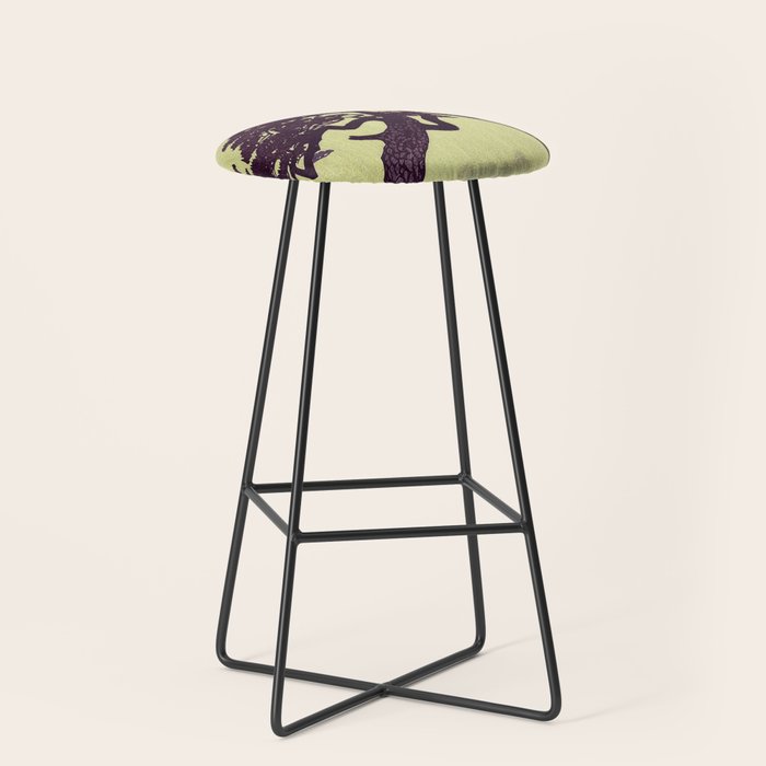 Old Man Standing Stool Gallery Image 1