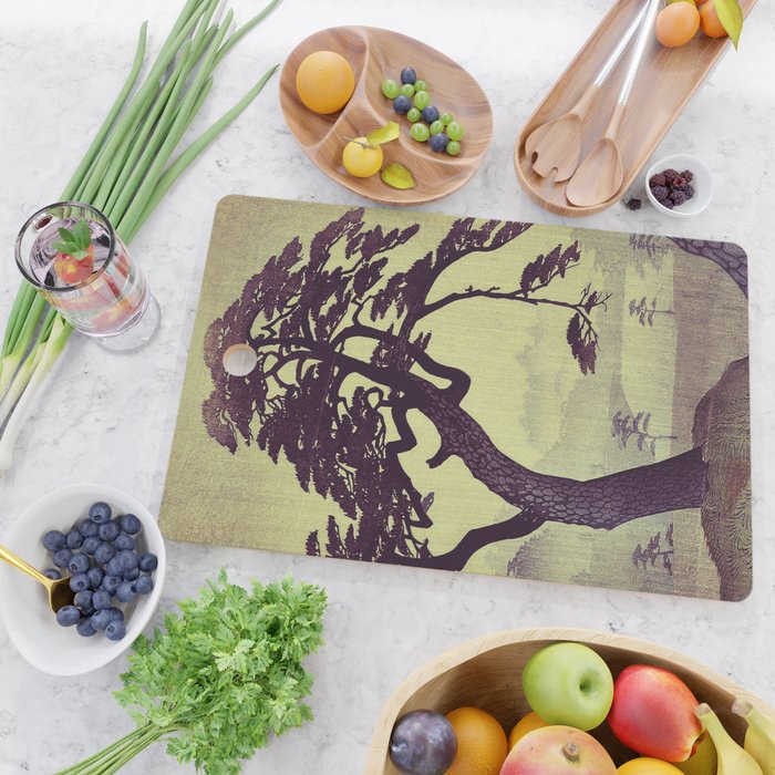Old Man Standing Cutting Board Gallery Image 2