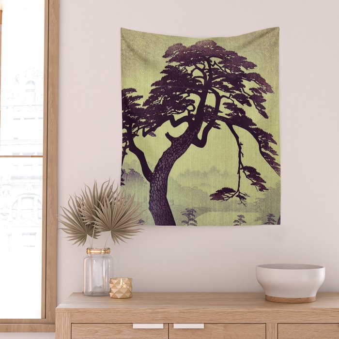 Old Man Standing Wall Tapestry Gallery Image 2