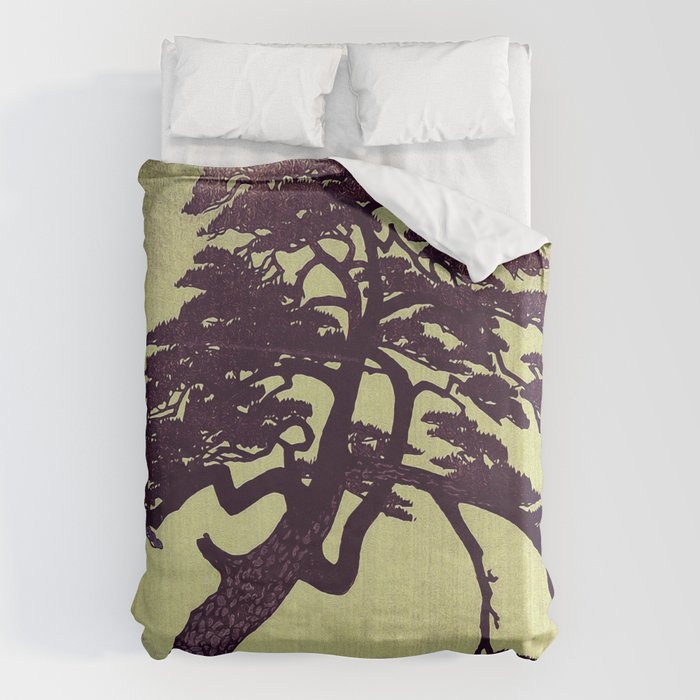 Old Man Standing Duvet Cover Gallery Image 1