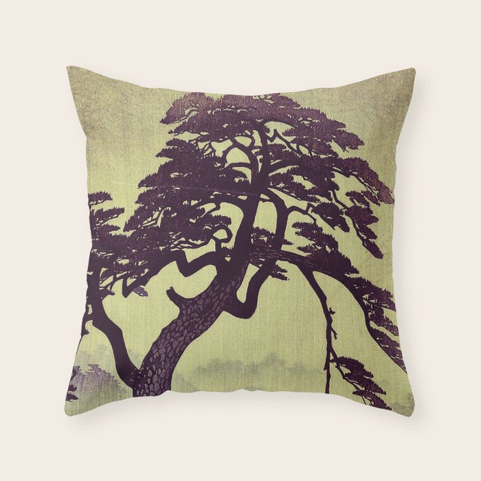 Old Man Standing Throw Pillow Gallery Image 6