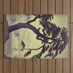 Old Man Standing Outdoor Rug Gallery Image 1