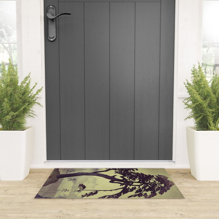 Old Man Standing Welcome Mat Gallery Image 3