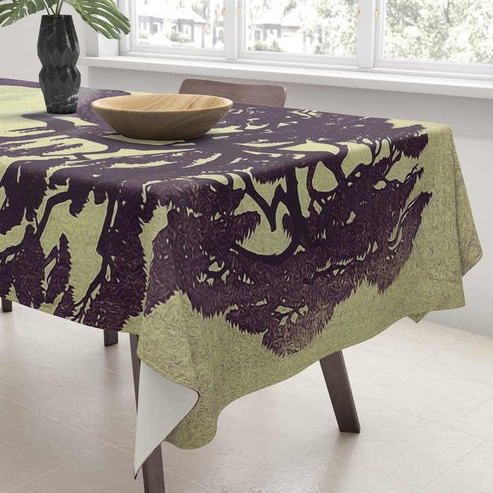Old Man Standing Tablecloth Gallery Image 3