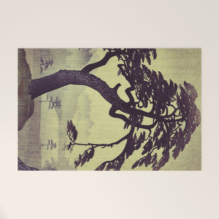 Old Man Standing Welcome Mat Gallery Image 1