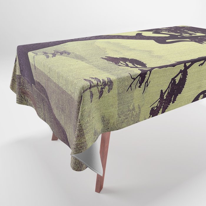 Old Man Standing Tablecloth Gallery Image 1