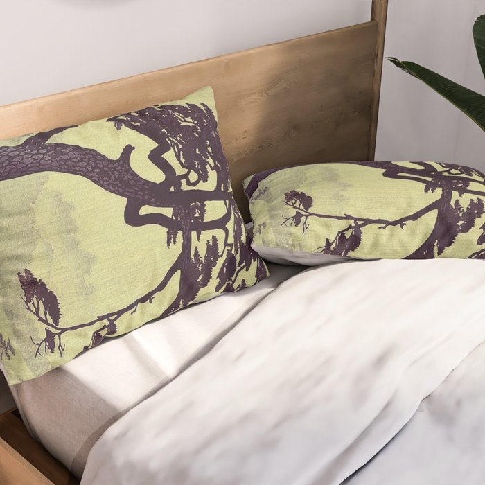 Old Man Standing Pillow Sham Gallery Image 2