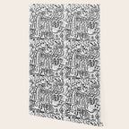 Street Art Graffiti Love Black and White Wallpaper Gallery Image 2