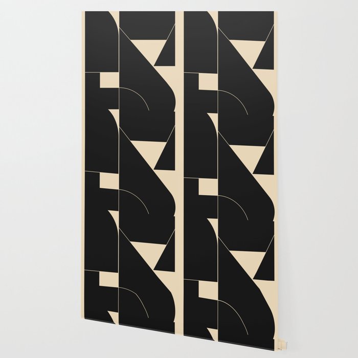 Geometric Shapes Black and White 6 Wallpaper Gallery Image 2