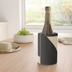 Geometric Shapes Black and White 6 Wine Chiller Gallery Image 4