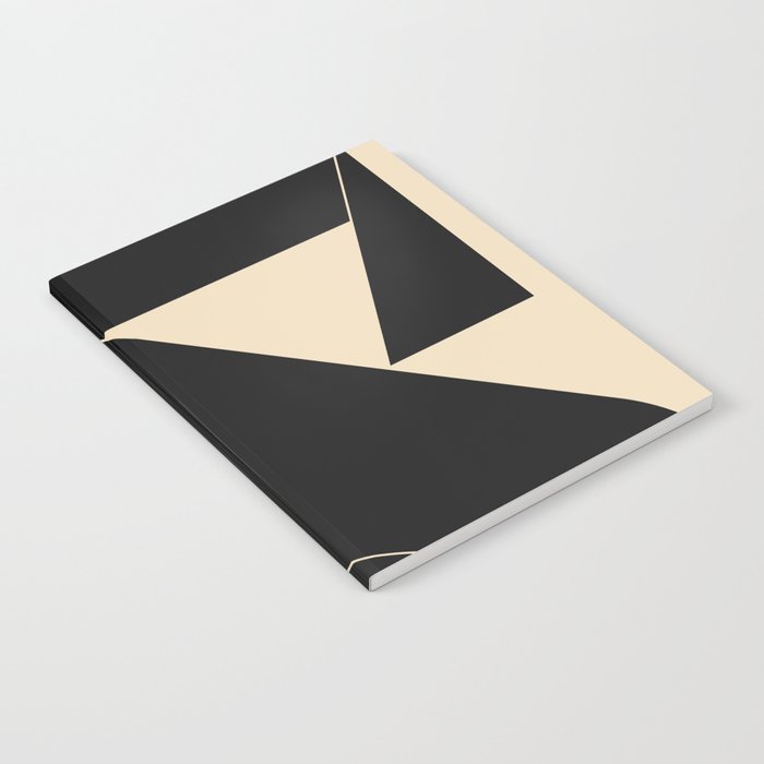 Geometric Shapes Black and White 6 Notebook Gallery Image 1