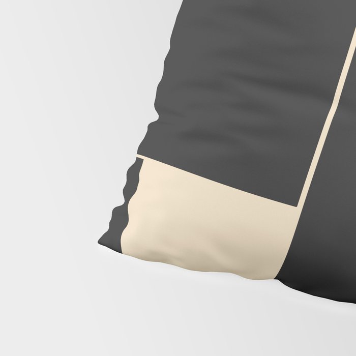 Geometric Shapes Black and White 6 Pillow Sham Gallery Image 4