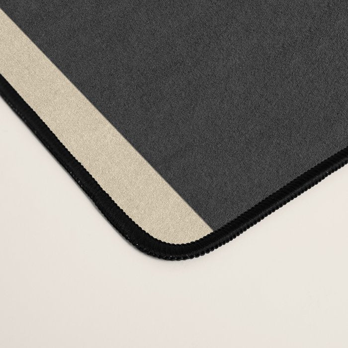 Geometric Shapes Black and White 6 Desk Mat Gallery Image 4