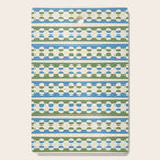 Dots and Lines - Blue and Green Cutting Board Gallery Image 1