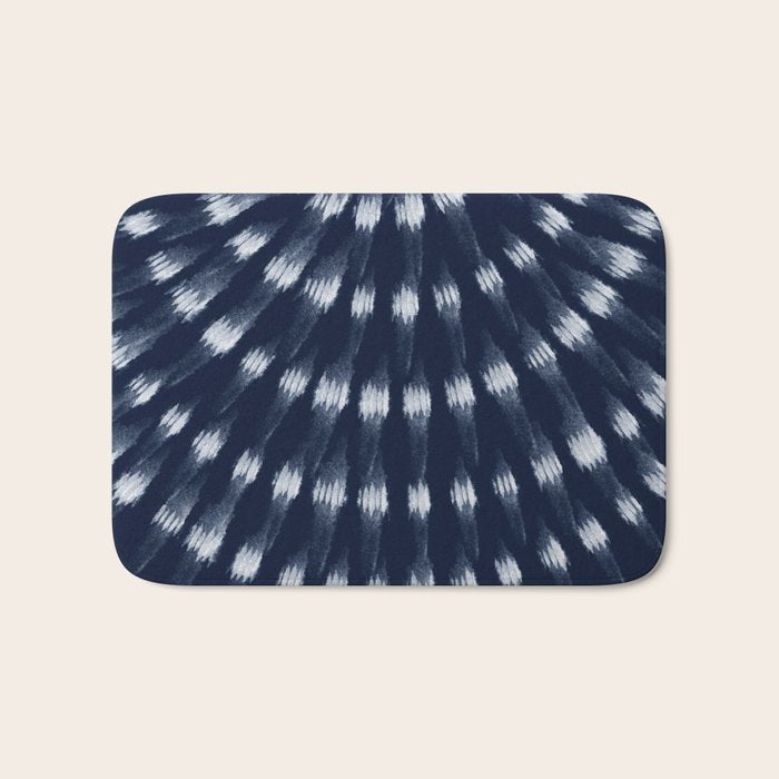 Shibori tie dye I Bath Mat Gallery Image 1