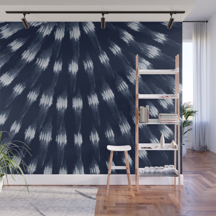 Shibori tie dye I Wall Mural Gallery Image 1