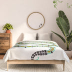 Turquoise Serpent Comforter Gallery Image 3
