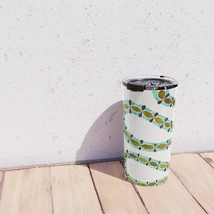 Turquoise Serpent Travel Mug Gallery Image 4