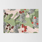 Zebra Harem #society6 #decor #buyart Rug Gallery Image 2