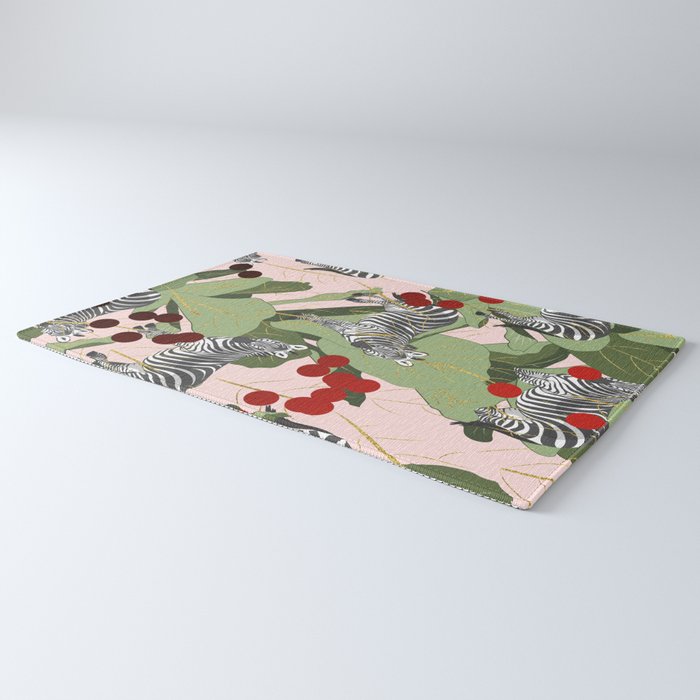 Zebra Harem #society6 #decor #buyart Rug Gallery Image 3