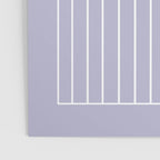 Minimal Arch XXXIII Lilac Purple Modern Geometric Lines Poster Gallery Image 3