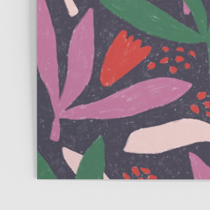 Hand Drawn Florals #2 Poster Gallery Image 3