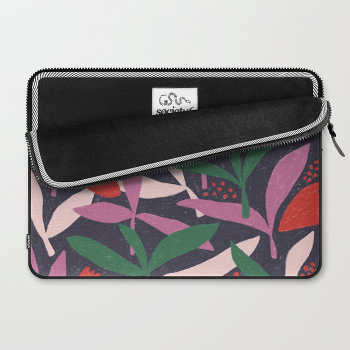 Hand Drawn Florals #2 Laptop Sleeve Gallery Image 2