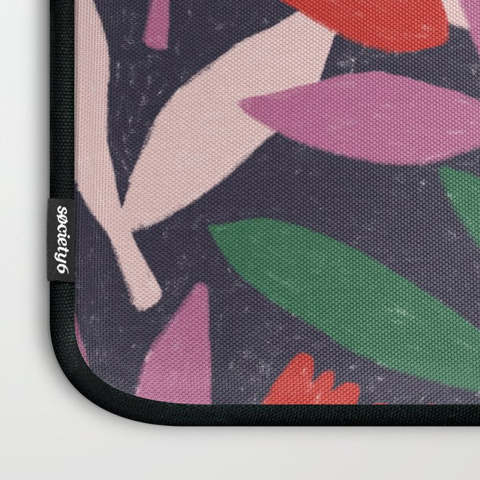 Hand Drawn Florals #2 Laptop Sleeve Gallery Image 3