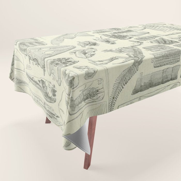 Fossil Chart Tablecloth Gallery Image 1