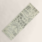 Fossil Chart Yoga Mat Gallery Image 1
