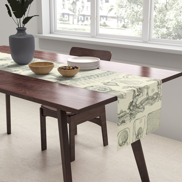 Fossil Chart Table Runner Gallery Image 2