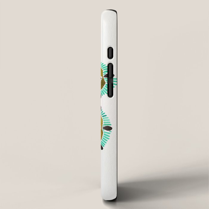 Turquoise Serpent iPhone Case Gallery Image 2
