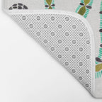 Turquoise Serpent Bath Mat Gallery Image 2
