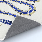 Navy & Gold Serpent Rug Gallery Image 4