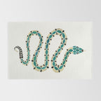 Emerald & Gold Serpent Rug Gallery Image 2
