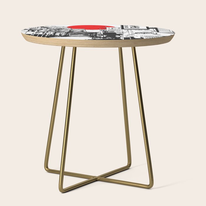 Tokyo street sunrise Side Table Gallery Image 1