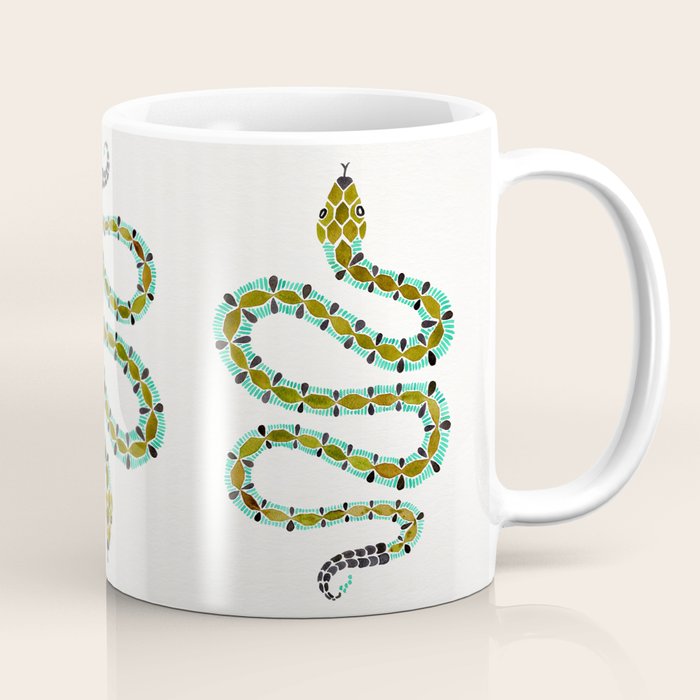Turquoise Serpent Coffee Mug Gallery Image 1