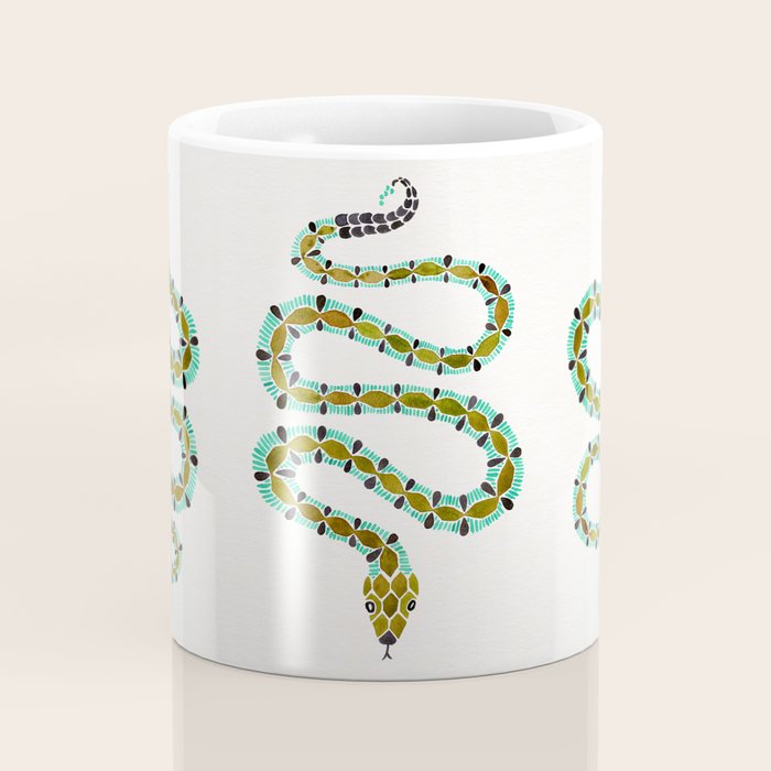 Turquoise Serpent Coffee Mug Gallery Image 4