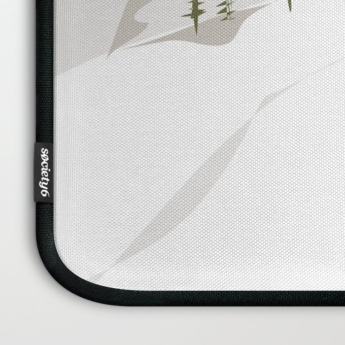 Snowy Mountain Skiers Laptop Sleeve Gallery Image 3